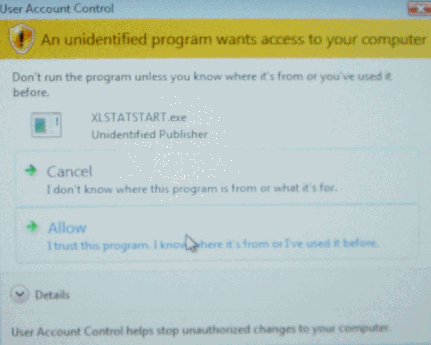 Run XLSTAT with admin rights - Data Analysis Software